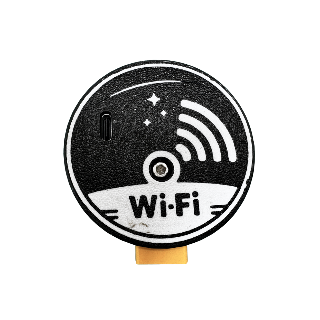 Wi-Fi RC LED Controller 3D printed case with the lid on